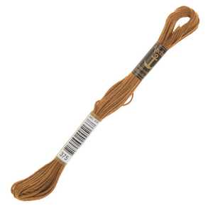 Anchor Muline Hilo de bordar a mano Café oscuro-Café con leche 367-375 Material de poliéster de muestra gratis - Product Image 1