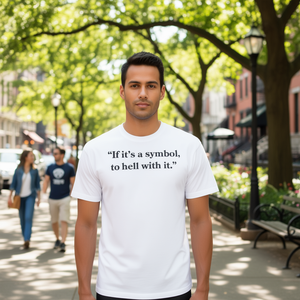 Si c'est un symbole pour l'envoyer aux enfers, t-shirt avec citation religieuse catholique - Product Image 3