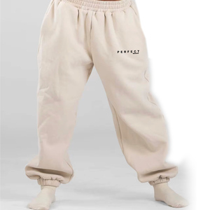 Ventas al por mayor primavera estilo casual cintura elástica con bolsillos laterales 380gsm flecce French Terry pantalones de chándal para hombres - Product Image 4