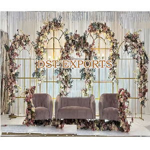 Cadre découpé au laser coloré pour les mariages arabes, événement sur le thème marocain avec des cadres découpés au laser, décoration de mariage avec des accessoires découpés au laser, États-Unis - Product Image 2