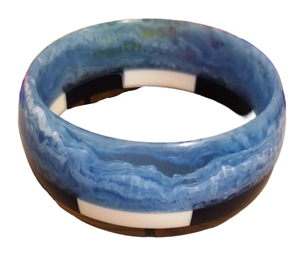 Nuevo Brazalete de Resina Vintage de Alta Calidad, Hecho a Mano, Modelo de Ángel y Flor, Recién Llegado, Altamente Pulido, Regalos de Boda para Mujer - Product Image 4