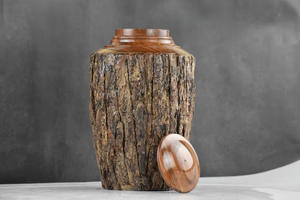 Urne funéraire en laiton d'élégance de conception en bois avec la couleur et les tailles adaptées aux besoins du client pour la maison aux prix de gros - Product Image 4