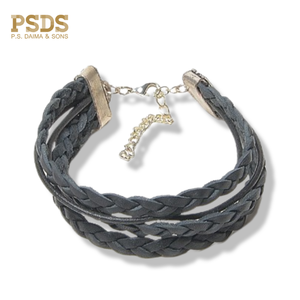 Bracelet en cuir fait main en gros disponible au meilleur prix - Product Image 4