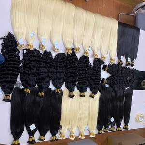 Cabello crudo vietnamita birmano sin procesar virgen natural recto ondulado vendedores vietnamita cutícula alineada - Product Image 5