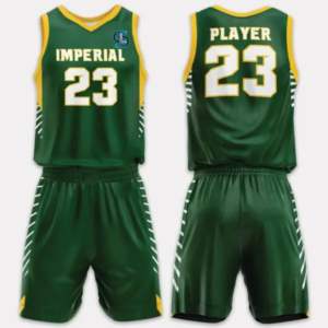 Diseña tu propio uniforme de baloncesto con logotipo a precio al por mayor, gran oferta, uniforme de baloncesto de poliéster 100% - Product Image 1