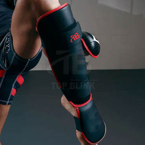Protège-tibias de boxe sur mesure Nouveau style Protège-tibias de boxe Meilleure vente 2025 - Product Image 4