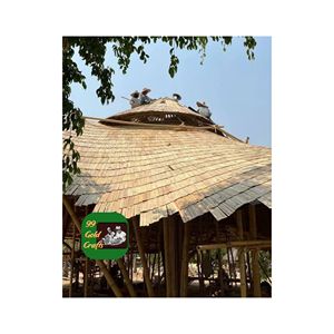 ผ้าคลุมร่มหลังคาจากวัสดุพีวีซีสังเคราะห์ ทนทาน ป้องกันรังสียูวี กันน้ำ เหมาะสำหรับรีสอร์ทริมชายหาด บาร์สไตล์ติกิ และหลังคาภายนอก - Product Image 1