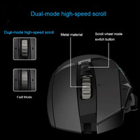 Pour Logitech G502 Lightspeed Hero souris de jeu Offre Spéciale Gamer Master 3 Orientation droite G102 G304 souris d'ordinateur