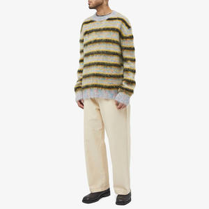 Suéter de Mohair Cálido para Hombre con Cuello Alto y Hilo Cepillado, Diseño Ligero y Transpirable para Invierno, Productos de Manga Larga - Product Image 3