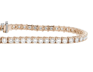 Classic Style Crafted S925 <b>Silver</b> With Moissanite Diamond Tennis Bracelet In Anniversary Wedding Gift <b>For</b> Women - Product Image 2