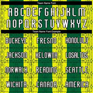 Nouveau design d'uniforme de volley-ball logo personnalisé jaune clair vert noir forme abstraite sublimation uniforme homme - Product Image 4