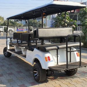 Voiturette de golf de villégiature 12 places | Golf électrique 12 places | Entraînement de puissance de chariot de golf - Product Image 1