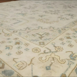 Tapis en laine de luxe personnalisable traditionnel nouveau style indien Oushak pour salon tapis et ensembles de vente chaude - Product Image 1