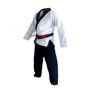 Kimono de jiu jitsu ligero y flexible con diseño de control del sudor, estructura de ajuste corporal y costuras duraderas - Product Image 1
