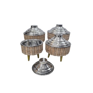 Accessoires de marmite de restauration de mariage Pot de service de nourriture en émail Casseroles pour riz et plat de dîner - Product Image 6
