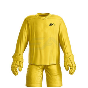 2026 Haute Qualité Écologique 100% Polyester Confortable Respirant Prix Bas Vente Chaude Impression de Logo Personnalisé Hockey sur Glace - Product Image 5