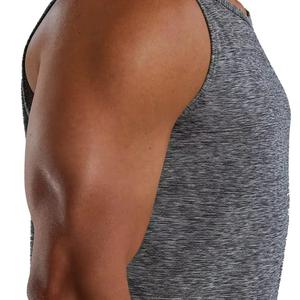 เสื้อกล้ามออกกำลังกายชายเสื้อถักสไตล์สปอร์ตสำหรับผู้ชายเสื้อฟิตเนสไซส์ใหญ่พิเศษ - Product Image 6