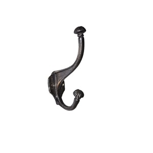 <b>Black</b> Iron Wall <b>Hooks</b> Mounted Coat <b>Hook</b> for Home Farmhouse Coats Bags Hats Towels Use - Product Image 5