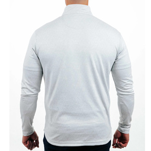 Venta al por mayor de alta calidad impresa Golf Quarter Zip Pullover logotipo bordado personalizado de punto elástico 1/4 Quarter Zip Pullover 2025 - Product Image 5