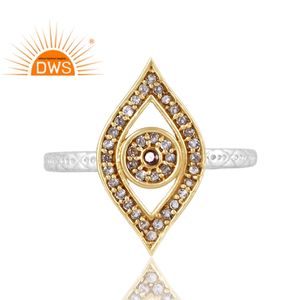 แหวนพลอยโกเมนธรรมชาติ925เงินสเตอร์ลิงและแหวนพลอยบุษราคัมสีขาวดีไซน์ตามสั่งสำหรับเป็นของขวัญสำหรับผู้หญิง - Product Image 3