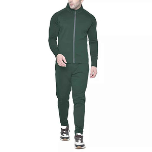 Conjunto de 2 piezas de ropa deportiva para hombre, traje deportivo personalizado de Material de algodón grueso para correr, para invierno, nuevo diseño - Product Image 3
