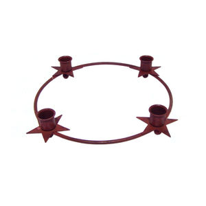 Portavelas de Adviento de Metal con diseño rectangular único, acabado dorado, hierro, hogar, fiesta de Navidad, iluminación, decoración, vela de Metal - Product Image 6