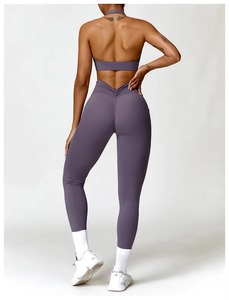 Leggings de Entrenamiento Onesie para Mujer, Ropa de Fitness y Yoga para Gimnasio en Casa, Conjunto de Yoga sin Costuras - Product Image 4