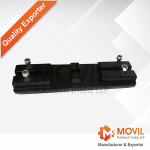 Natural Black Digger Track Pad with Custom Thickness and 20 Mpa Tensile Strength for Road Construction <b>Pavers</b> - Product Image 5