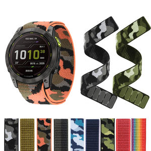 <span class=keywords><strong>Correa</strong></span> de Nailon RYB para <span class=keywords><strong>Garmin</strong></span> Enduro 2, Fenix 7, 7X, 6, 6X Pro, 5X Plus/Mk2/Epix Gen 2/<span class=keywords><strong>Forerunner</strong></span> 955, <span class=keywords><strong>745</strong></span>, 935, 945, 26 mm/22 mm - Product Image 1