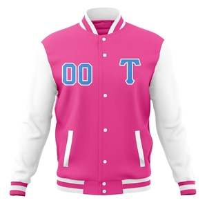 Chaqueta de béisbol personalizada 2025, sudaderas con capucha de talla grande, camiseta de béisbol de alta calidad, chaqueta universitaria con impresión Digital, chaqueta Bomber superior para hombres - Product Image 1
