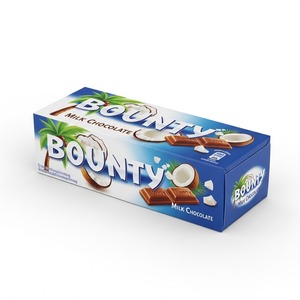 Exclusivo Bounty Chocolate Twin Pack Bars Natural Covered Smooth Milk Chocolate Ventas de exportación a granel - Product Image 3