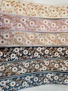 ผ้าลูกไม้ตาข่ายแบบนิ่มสำหรับสุภาพสตรีผ้าลูกไม้ปักลายดอกไม้ดีไซน์แฟชั่น - Product Image 2