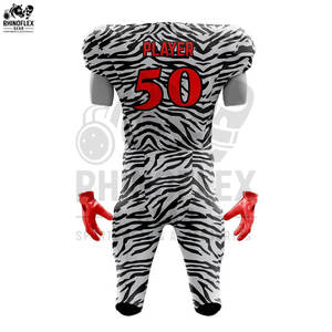Uniformes légers personnalisés de football américain Nouveau dernier style Uniformes de football américain de couleur unie Meilleure vente - Product Image 3