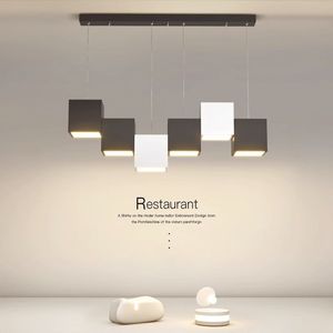 Modern Scandinavian Minimalist Dining Room <b>Pendant</b> <b>Light</b> Elegant Italian Counter <b>Light</b> AC Power Long Bar <b>Pendant</b> for Dining Room - Product Image 1