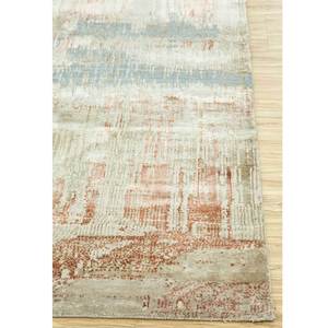 Alfombra Kavi Ivory de Lana y Seda de Bambú Anudada a Mano, Unstring Srb(709), Diseño Abstracto para Uso Doméstico - Product Image 4