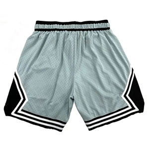 Vente en gros de shorts de jogging décontractés en polyester vierge avec impression par sublimation pour hommes, shorts de basket-ball en maille avec logo personnalisé pour hommes - Product Image 2