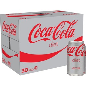 Coca-Cola en canettes de 330 ml, saveur originale, boisson gazeuse rafraîchissante pour le travail, les études et l'usage quotidien, vente flash - Product Image 1