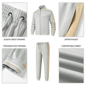 Vêtements d'hiver pour femmes Ensemble de survêtement personnalisé Ensemble de sweatshirts courts Ensemble unisexe de haute qualité 2 pièces sweat à capuche zippé et jogger - Product Image 6