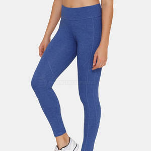 Offre Spéciale femmes confortable 100% coton taille haute Legging respirant et élégant décontracté Yoga porter des quantité minimale de commande basses - Product Image 2