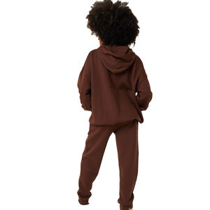 El mejor fabricante, chándales de talla personalizada de alta calidad para mujer/chándales de algodón de talla grande holgados para mujer con color liso - Product Image 5