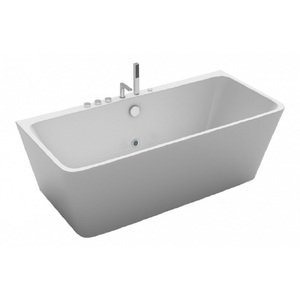 Vasca Idromassaggio Whirlpool VALLERIE Bianca da Interno 170 X 75 cm Moderna Vasca Freestanding con Getti Massaggianti Facile Installazione - Product Image 4