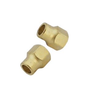 Accesorios seguros de tuerca larga acampanada de hierro y latón de primera calidad para sistemas de refrigeración de agua a Gas caja de bolsas caja de cartón embalaje disponible - Product Image 2