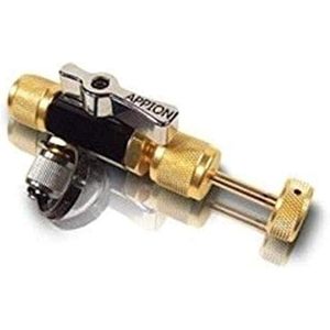 Herramienta de Extracción de Válvulas Schrader Neumáticas para HVAC, de Latón, Doble Tamaño 1/4" y 5/16", <span class=keywords><strong>Mega</strong></span> Flow, Clasificación de Vacío de 20 Micras - Product Image 5