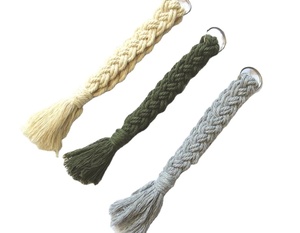 Trendy Macrame <b>Wristlet</b> Keychain - Product Image 1