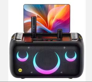 NEW Karaoke Machine Built in 13 3 Screen Truly All in One Karaoke Machine with 2 <b>Wireless</b> <b>Microphone</b> - Product Image 1