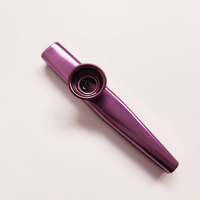 Colorful Metal Kazoo Educational Percussion Toy and Music Learning Tool for Beginners Musical Instrument Accessory