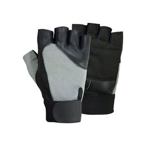 Gants d'haltérophilie rembourrés respirants de qualité supérieure enveloppement de poignet poignée de paume sangles réglables pour l'entraînement de musculation - Product Image 2
