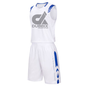 Ensemble d'uniformes de basketball personnalisés OEM à séchage rapide, maillot et short imprimés par sublimation, nouvelle arrivée estivale - Product Image 5