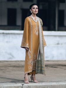 ชุดลำลองผ้าลินินสำหรับสุภาพสตรีดีไซน์ใหม่สำหรับฤดูหนาว Salwar Kameez - Product Image 2