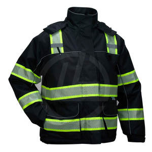 Veste de travail en toile pour hommes avec design utilitaire et veste de travail lourde pour hommes avec fermeture à glissière sur le devant - Product Image 6